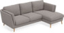 Madison Lux - 2-sits soffa med schäslong höger - Grå
