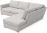 Friday - 2,5-sits soffa med divan höger - Grå