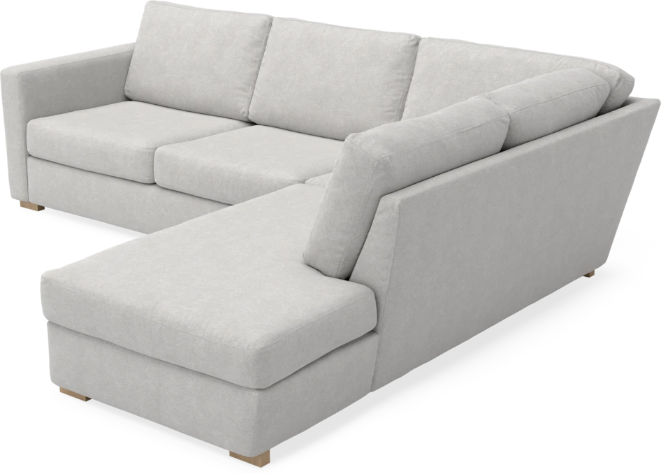 Friday - 2,5-sits soffa med divan höger - Grå