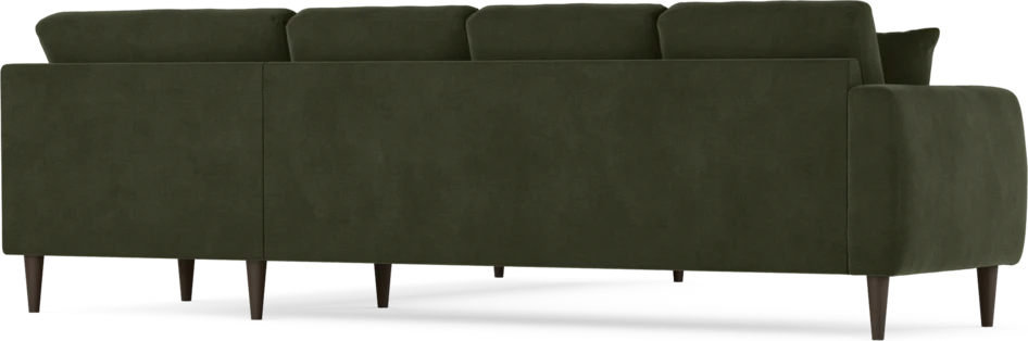 Eden - Hörnsoffa, 3+3-sits - Grön