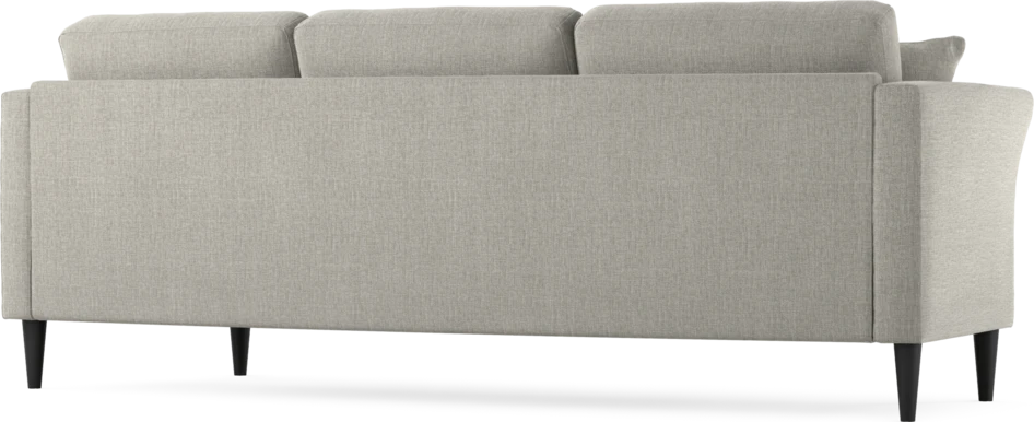 Eden - 3-sits soffa svängd - Grå