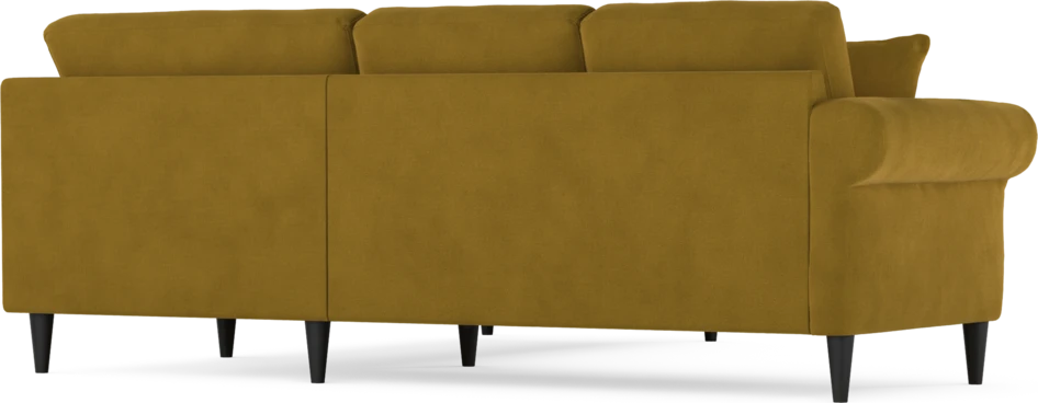 Eden - Hörnsoffa, 2+2-sits - Gul