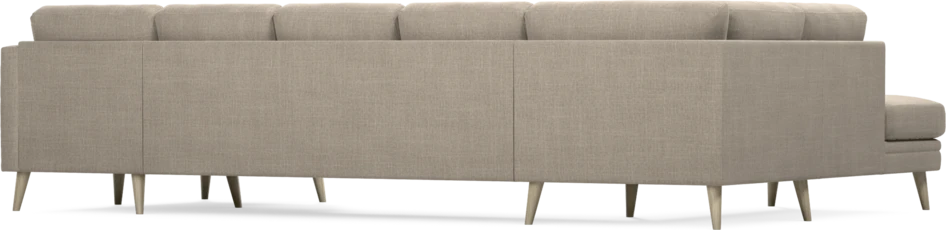 Eden - 3-sits soffa med divan vänster och schäslong höger - Beige