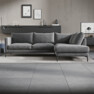 Impression Delux - 3-sits soffa med divan höger - Grå
