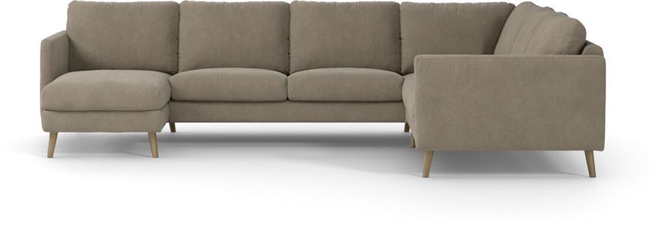 Madison Lux - Hörnsoffa med schäslong vänster - Beige