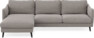 Madison - 3-sits soffa med schäslong vänster - Beige