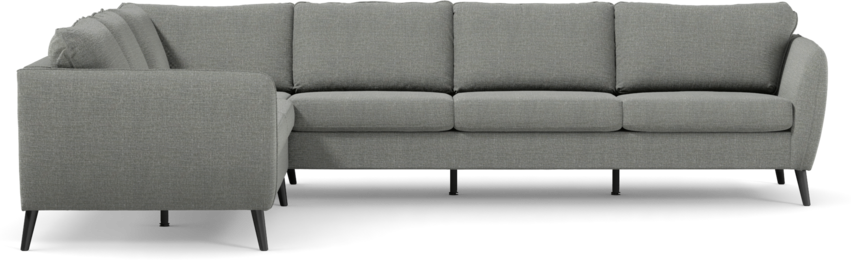 County - Hörnsoffa, 2+3-sits - Grå