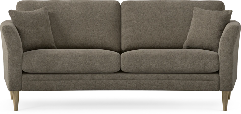 Eden - 2,5-sits soffa svängd - Brun