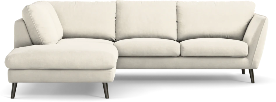 Madison Lux - 2-sits soffa med divan vänster - Vit