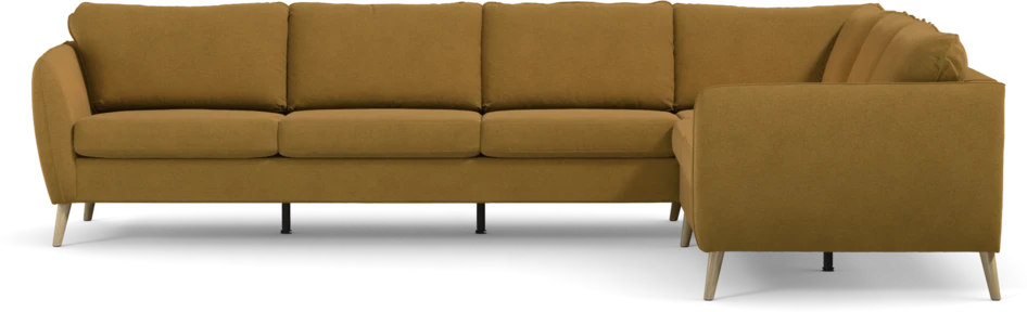 County - Hörnsoffa, 3+2-sits - Gul