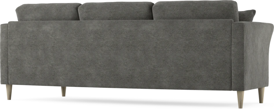 Eden - 3-sits soffa svängd - Grå