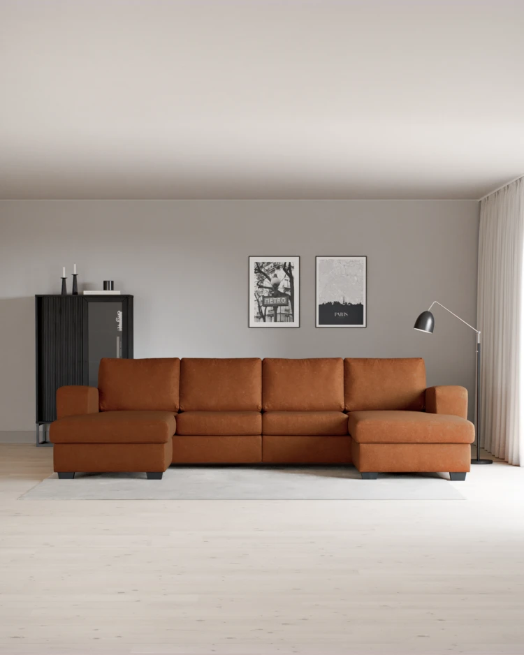 Friday - 2-sits soffa med två schäslonger - inspiration