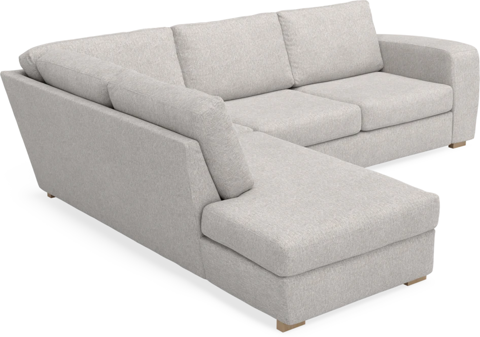 Friday - 2,5-sits soffa med divan vänster - Grå