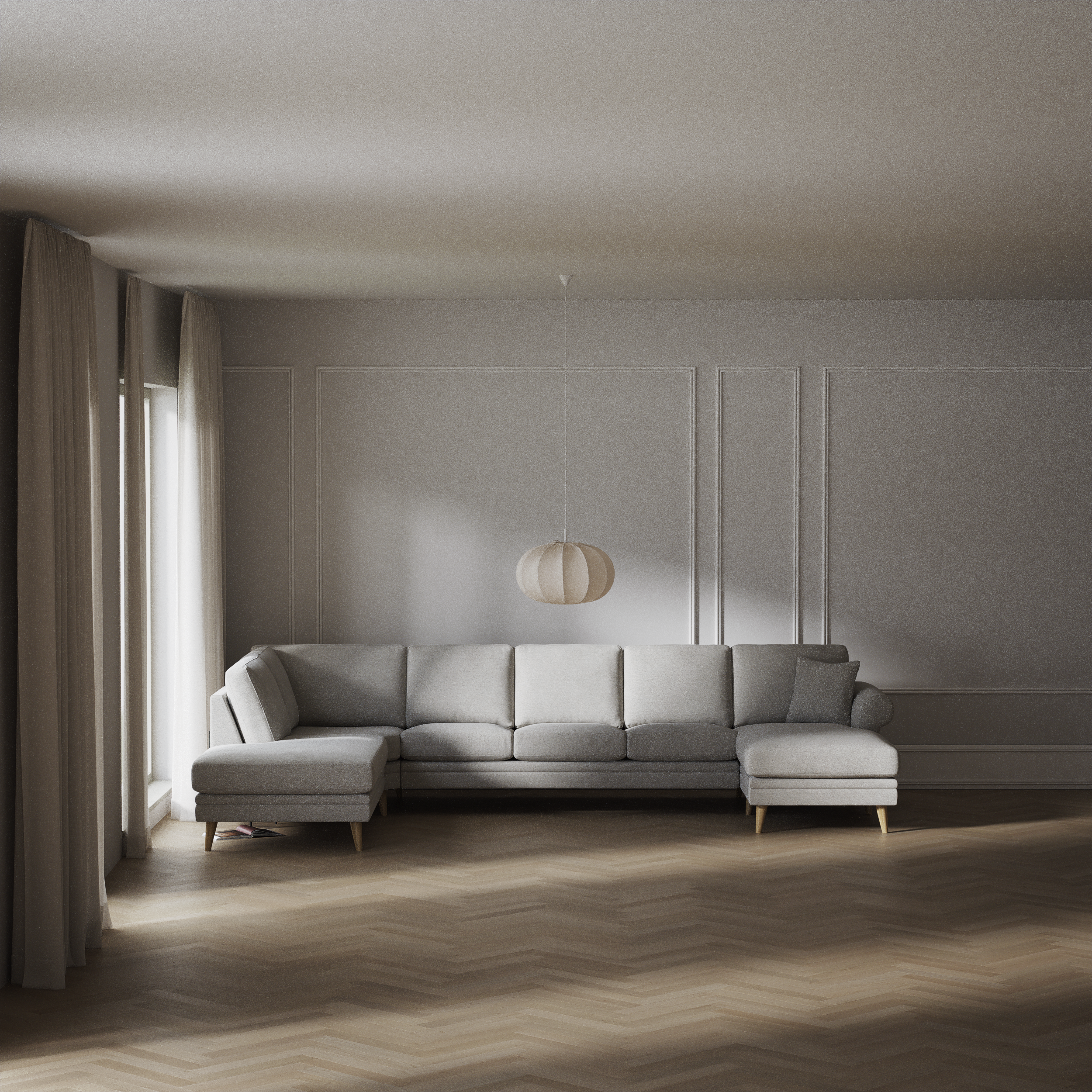Eden - 3-sits soffa med divan vänster och schäslong höger - inspiration