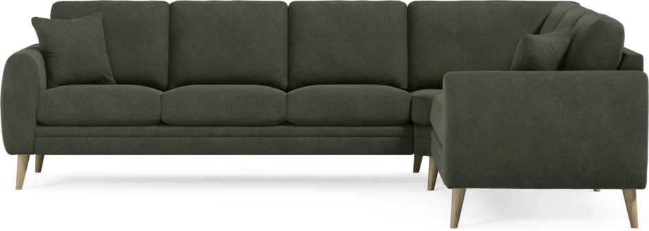 Eden - Hörnsoffa, 3+2-sits - Grön