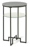Parga - Sidobord, Ø 45, H 70 cm - Grå