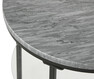 Parga - Sidobord, Ø 45, H 70 cm - Grå