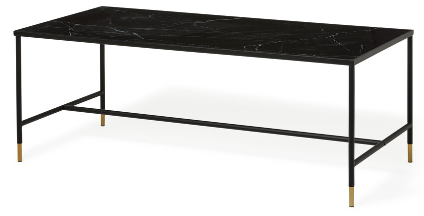 Bella - Soffbord, L 130 cm - Svart