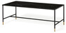Bella - Soffbord, L 130 cm - Svart