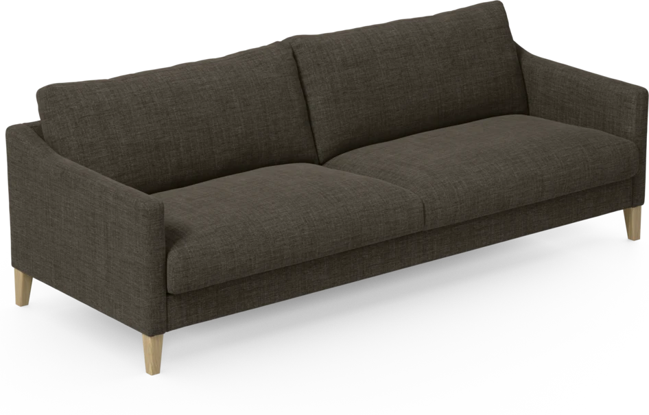 Winston - 4-sits soffa - Brun