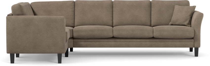 Eden - Hörnsoffa 1+3 - Brun