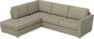Friday - 2,5-sits soffa med divan vänster - Beige