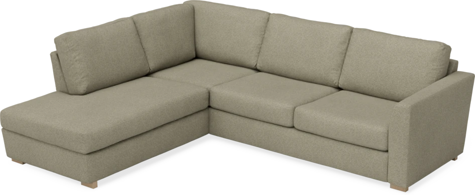 Friday - 2,5-sits soffa med divan vänster - Beige