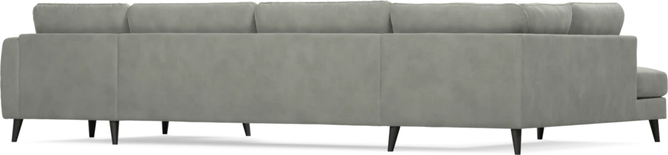Bridge - 3-sits soffa med divan vänster och schäslong höger - Grå