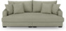 Rossi - 3-sits soffa, hel dyna - Beige