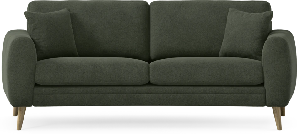 Eden - 2,5-sits soffa svängd - Grön