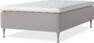 Delux Dream - Ramsäng, enkelsäng med bäddmadrass - Grå
