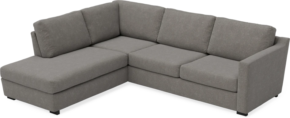 Friday - 2,5-sits soffa med divan vänster - Grå