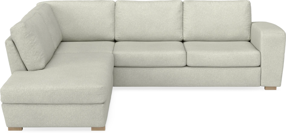 Friday - 2,5-sits soffa med divan vänster - Beige