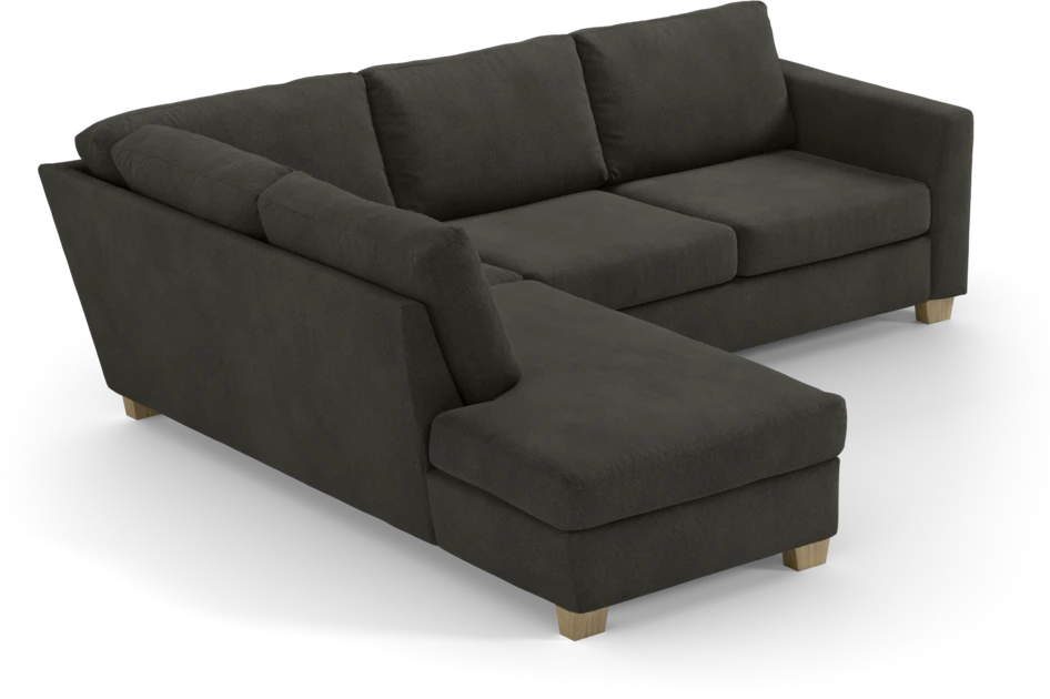 Friday - 2,5-sits soffa med divan vänster - Grå