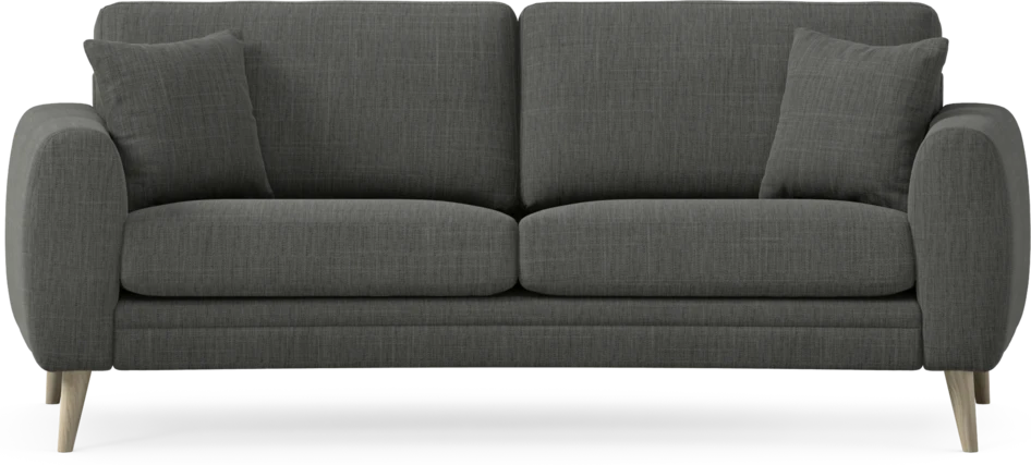 Eden - 2,5-sits soffa svängd - Grå