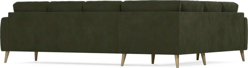 Eden - Hörnsoffa, 2+3-sits - Grön