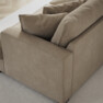 Mila - 3-sits soffa, hel dyna - Beige