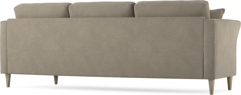 Eden - 3-sits soffa svängd - Beige