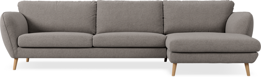 Madison - 3-sits soffa med schäslong höger - Beige