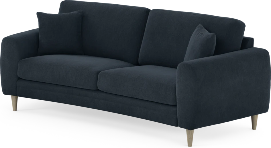 Eden - 2,5-sits soffa svängd - Blå