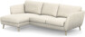 Madison Lux - 2-sits soffa med schäslong vänster - Vit