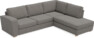 Friday - 2,5-sits soffa med divan höger - Grå