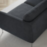 Madison Lux - 2-sits soffa med schäslong vänster - Vit