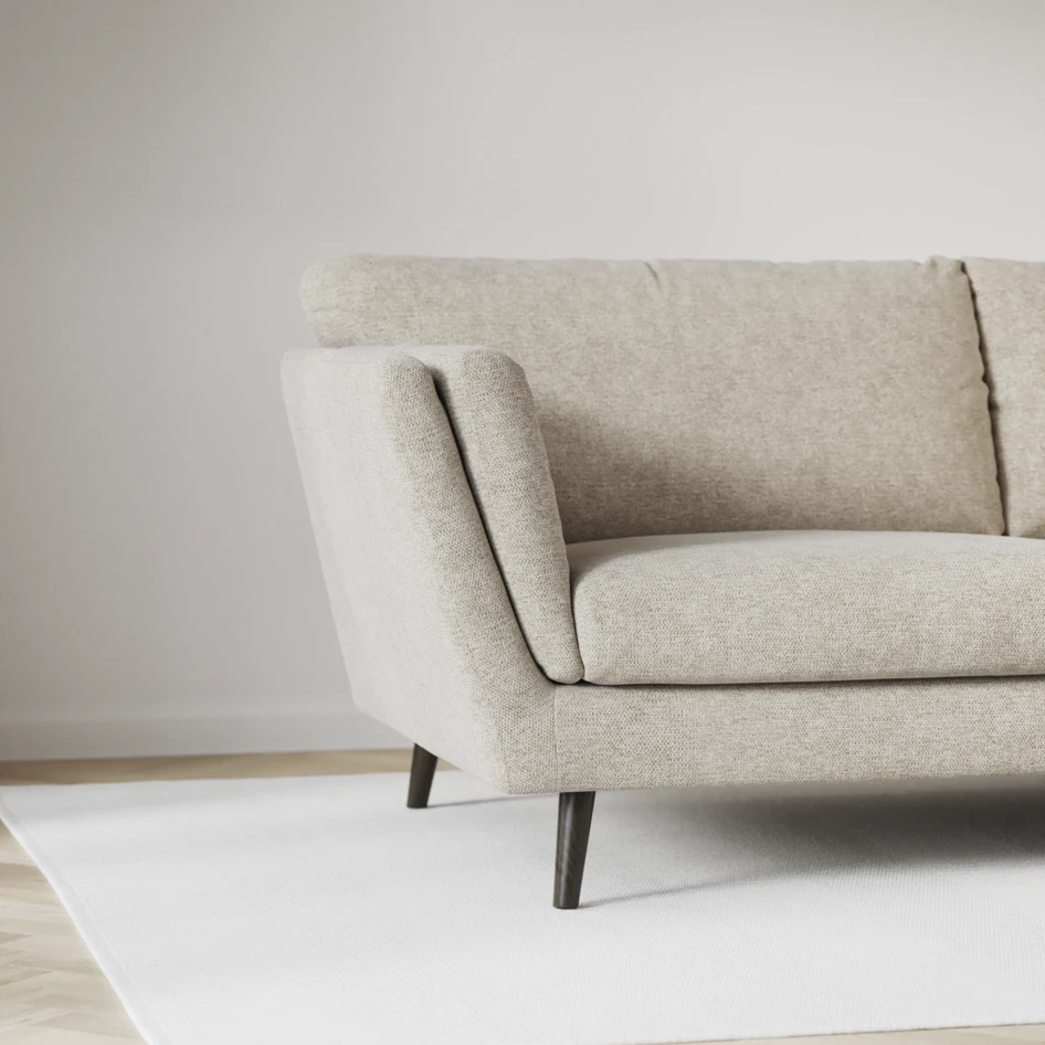 Madison Lux - 2-sits soffa med divan vänster och schäslong höger - Beige