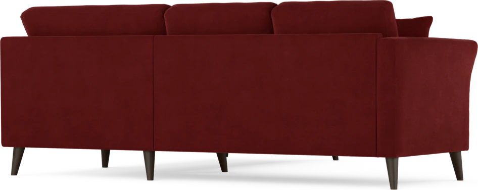 Eden - Hörnsoffa, 2+2-sits - Röd