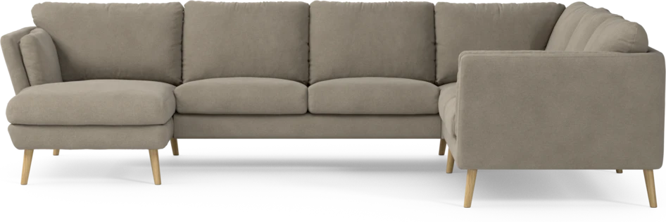 Madison Lux - Hörnsoffa med schäslong vänster - Beige