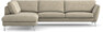 Madison - 3-sits soffa med divan vänster - Beige