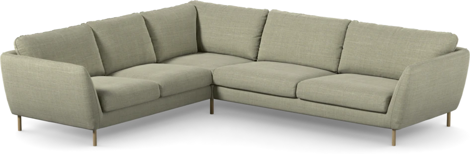 Madison Lux - Hörnsoffa 2+3-sits, hörn 1 - Grön