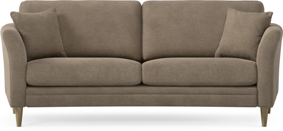 Eden - 2,5-sits soffa svängd - Brun