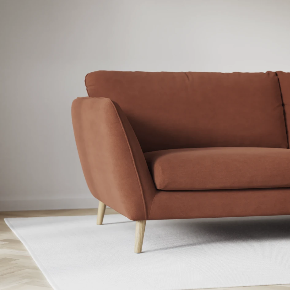Madison Klädsel - Klädsel till 2-sits soffa - Röd